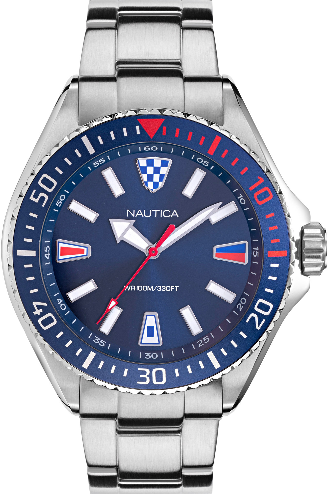 Nautica Miesten kello NAPCPS904 Sininen/Teräs Ø46 mm