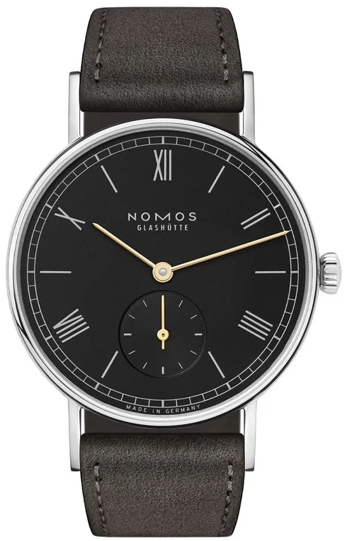 Nomos Glashütte Naisten kello N-226 Ludwig Musta/Nahka Ø32.8 mm