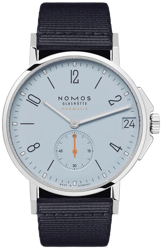 Nomos Glashütte N-516 Ahoi Neomatik Sininen/Tekstiili Ø38.5 mm