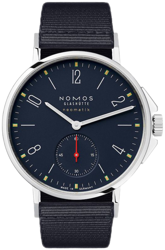 Nomos Glashütte N-567 Ahoi Sininen/Tekstiili Ø36.3 mm