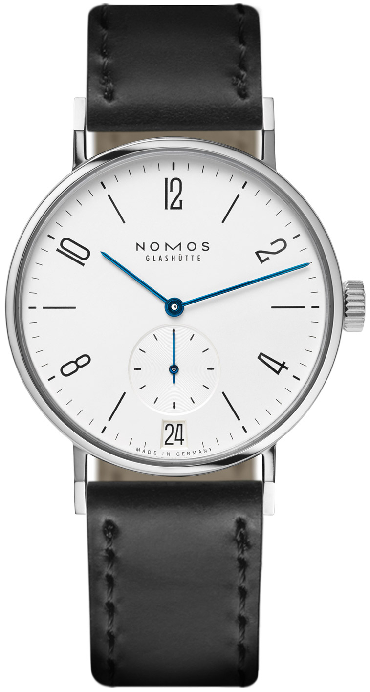 Nomos Glashütte Miesten kello N-602 Tangomat Valkoinen/Nahka Ø38.3