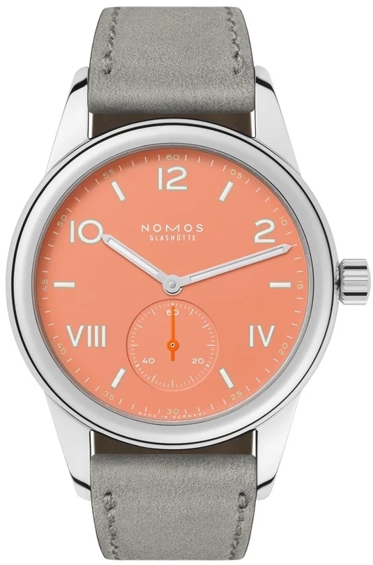 Nomos Glashütte Naisten kello N-714.GB Club Campus Oranssi/Nahka