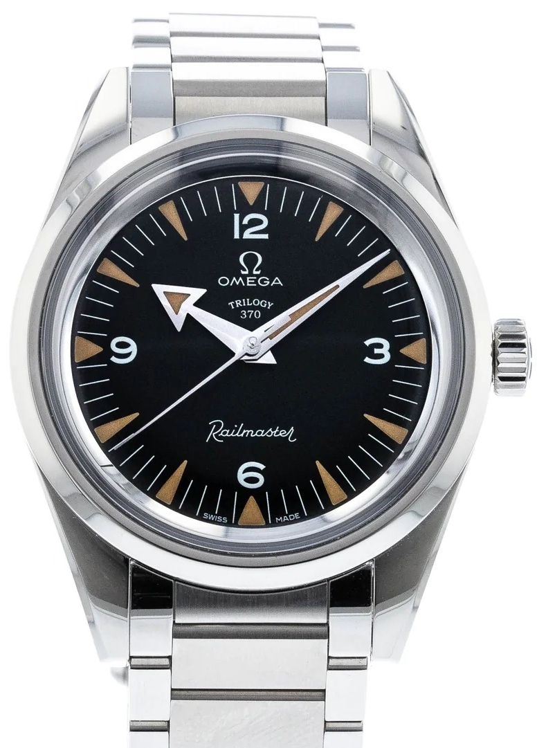 Omega Miesten kello 220.10.38.20.01.003 Seamaster Railmaster Trilogy