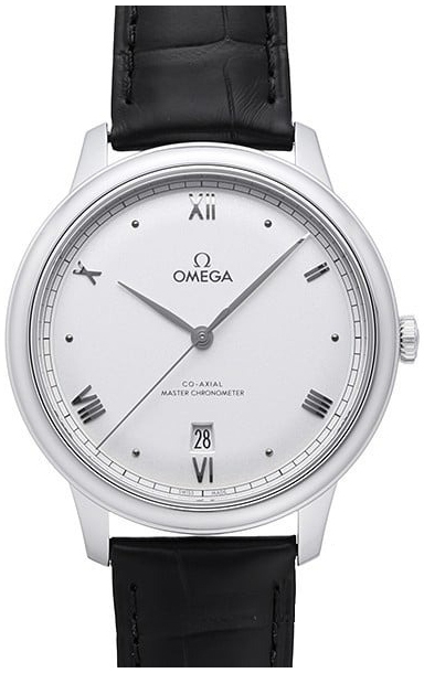 Omega Miesten kello 434.13.40.20.02.001 De Ville Prestige Hopea/Nahka