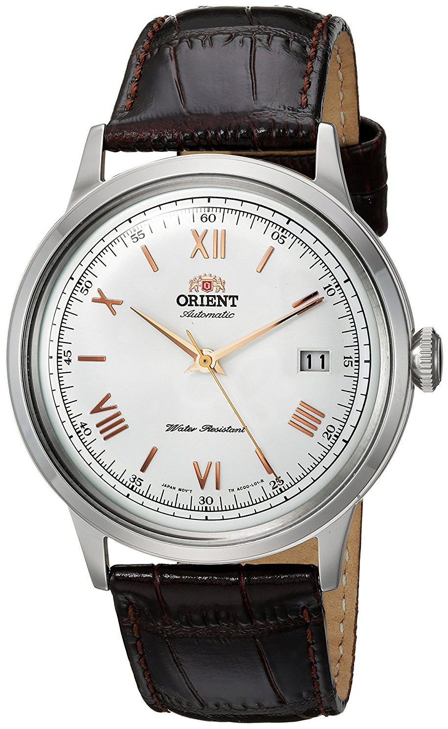 Orient Miesten kello FAC00008W0 Classic Hopea/Nahka Ø41 mm