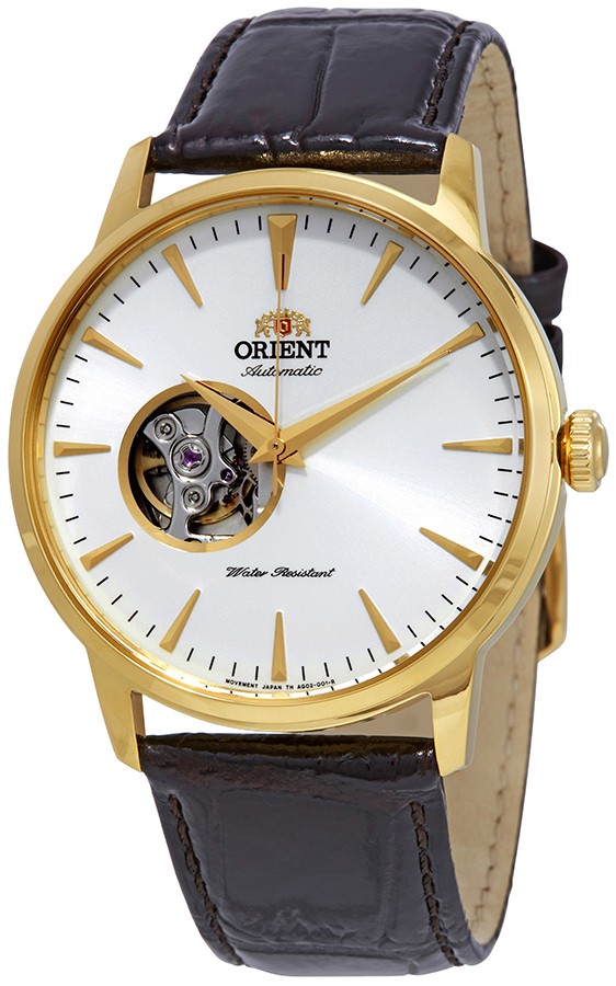 Orient Miesten kello FAG02003W0 Classic Valkoinen/Nahka Ø41 mm