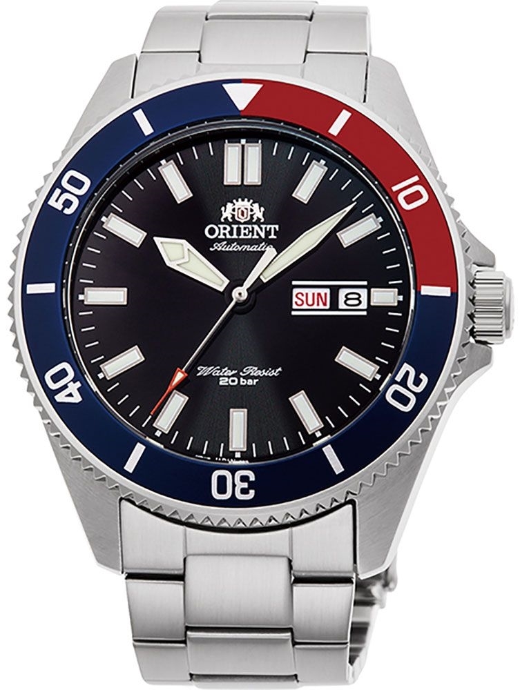 Orient Miesten kello RA-AA0912B19B Kano Musta/Teräs Ø43.6 mm