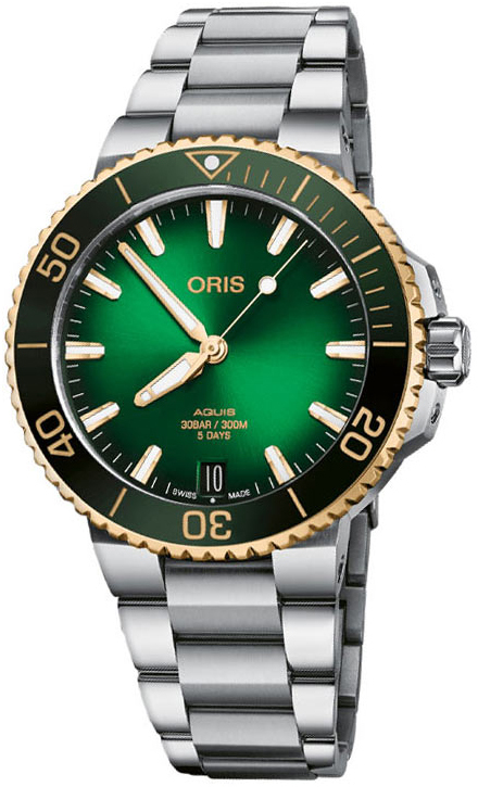 Oris Miesten kello 01 400 7769 6357-07 8 22 09PEB Aquis