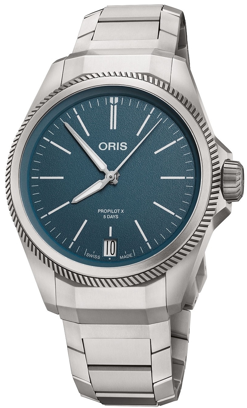 Oris Miesten kello 01 400 7778 7155-07 7 20 01TLC Propilot X