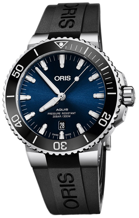 Oris Miesten kello 01 733 7730 4135-07 4 24 64EB Diving Sininen/Kumi