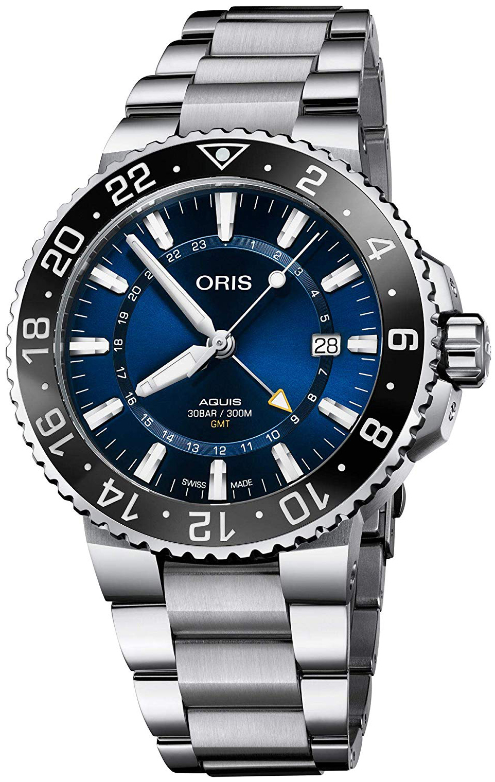 Oris Miesten kello 01 798 7754 4135-07 8 24 05PEB Aquis