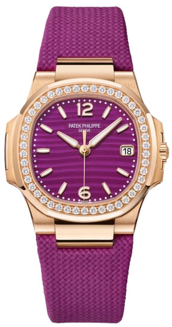 Patek Philippe Naisten kello 7010R-013 Nautilus Violetti/Tekstiili