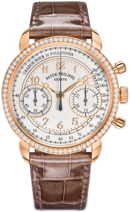 Patek Philippe Naisten kello 7150/250R/001 Complications Hopea/Nahka