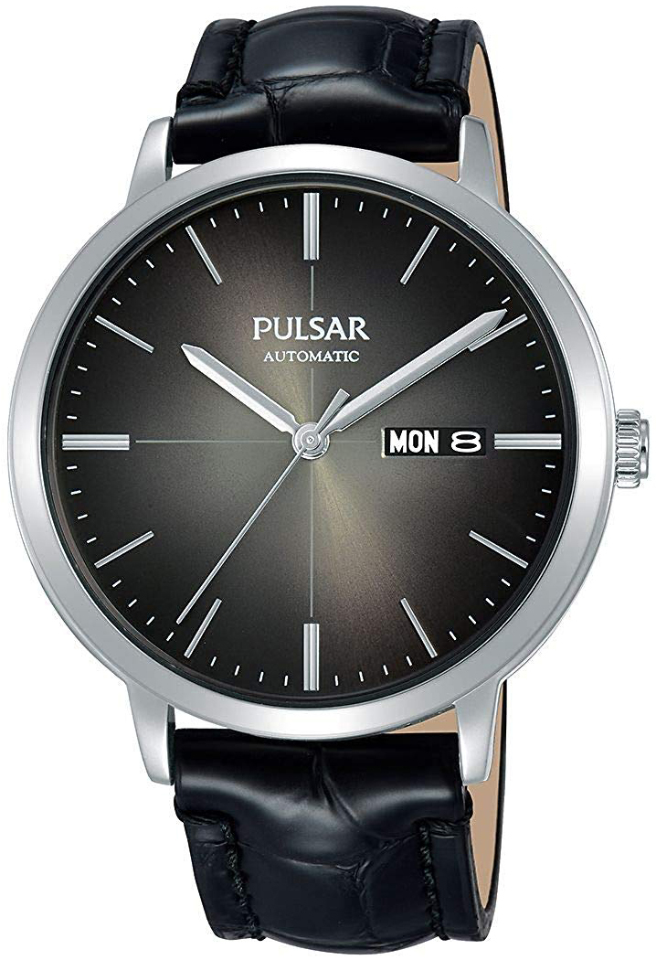 Pulsar Miesten kello PL4045X1 Musta/Nahka Ø42 mm