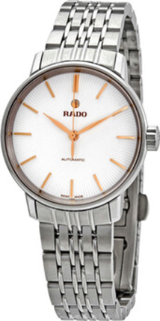 Rado Naisten kello R22862024 Coupole Valkoinen/Teräs Ø32 mm