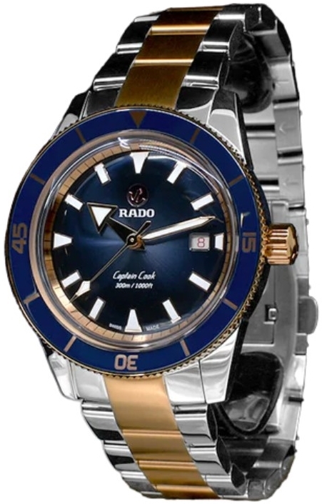 Rado Miesten kello R32137203 Captain Cook Sininen/Teräs Ø42 mm