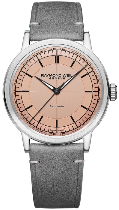 Raymond Weil Miesten kello 2925-STC-80001 Millesime Punakultaa/Nahka