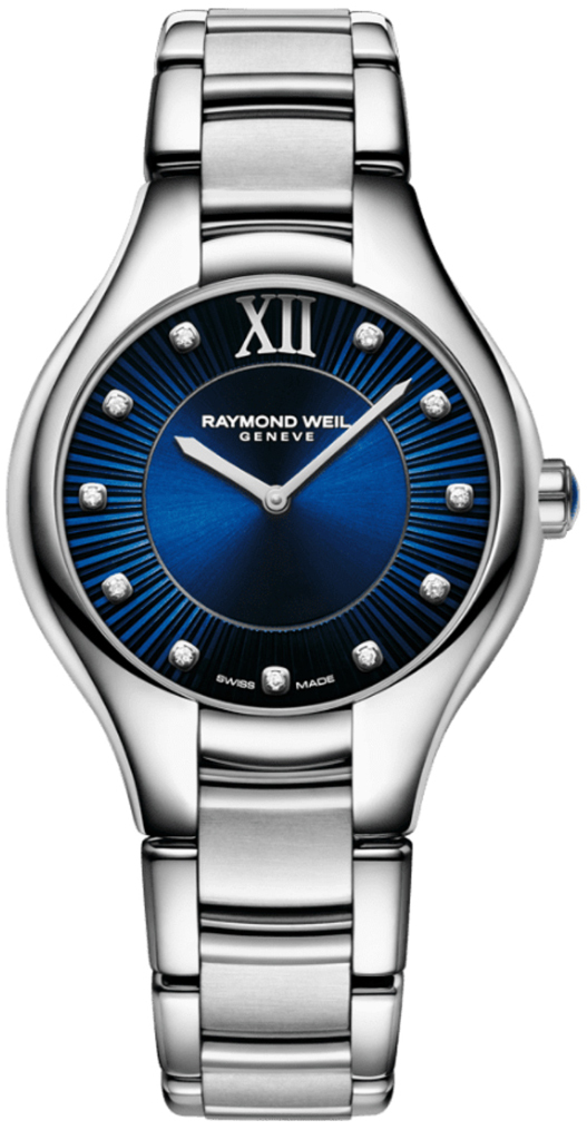 Raymond Weil Naisten kello 5132-ST-50181 Noemia Sininen/Teräs Ø32 mm