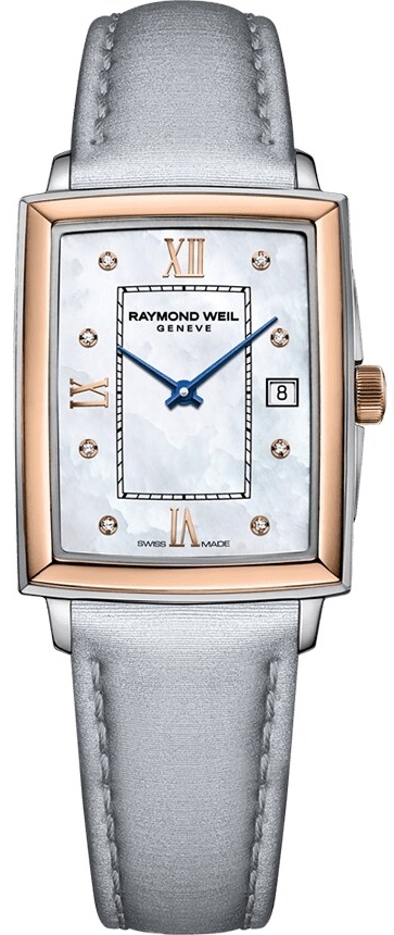 Raymond Weil Naisten kello 5925-SC5-00995 Toccata Valkoinen/Satiini