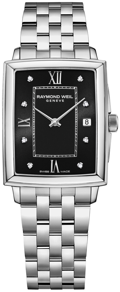 Raymond Weil Naisten kello 5925-ST-00295 Toccata Musta/Teräs