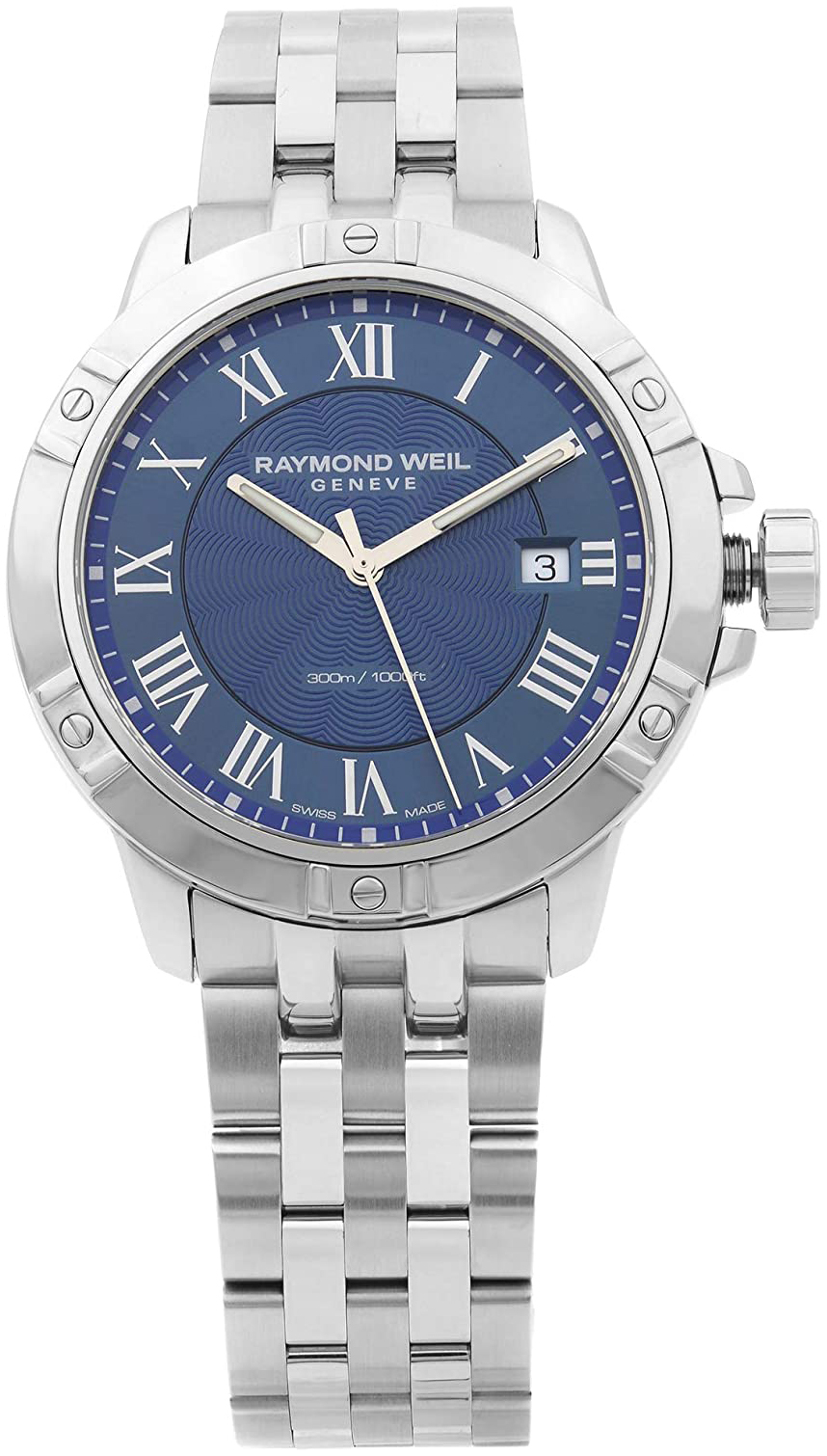 Raymond Weil Miesten kello 8160-ST-00508 Tango Sininen/Teräs Ø41 mm