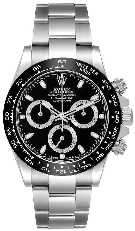 Rolex Miesten kello 116500LN-0002 Cosmograph Daytona Musta/Teräs