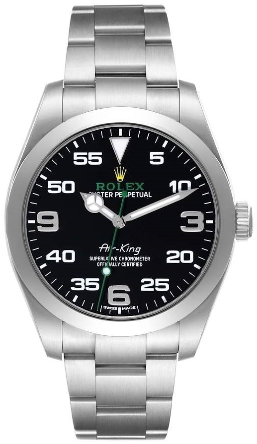 Rolex Miesten kello 116900-0001 Air-King Musta/Teräs Ø40 mm