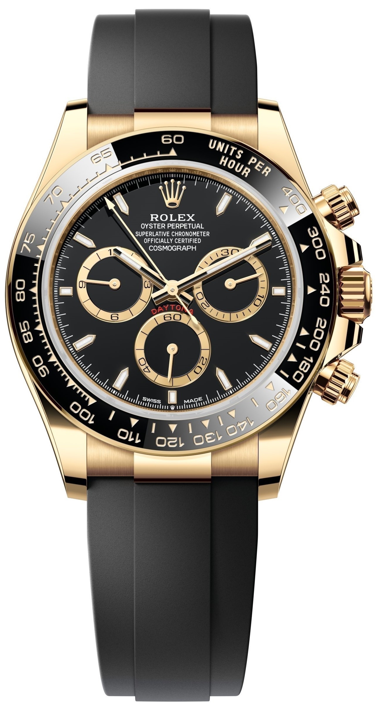 Rolex Miesten kello 126518LN-0008 Cosmograph Daytona Musta/Kumi Ø40