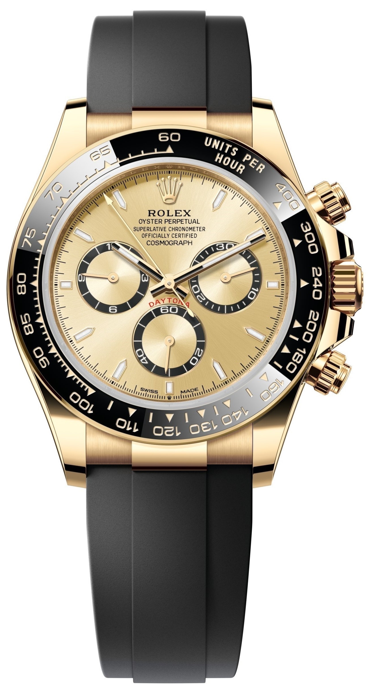 Rolex Miesten kello 126518LN-0010 Cosmograph Daytona Kulta/Kumi Ø40