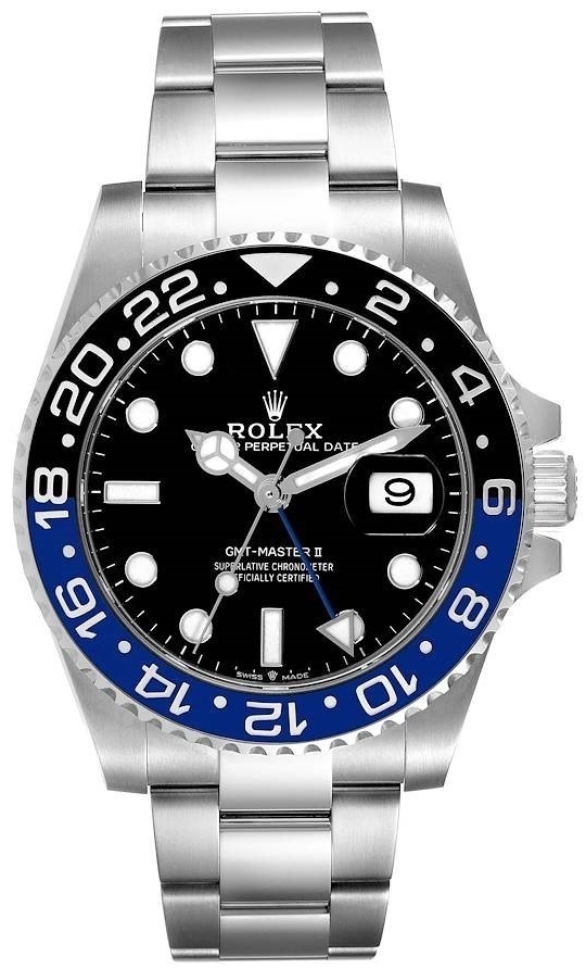 Rolex Miesten kello 126710BLNR-0003 GMT-Master II Musta/Teräs Ø40 mm