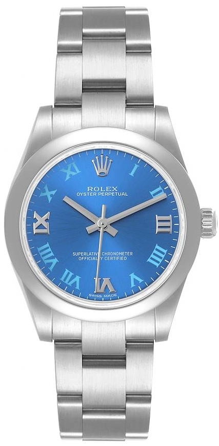 Rolex Naisten kello 177200-0015 Oyster Perpetual 31 Sininen/Teräs