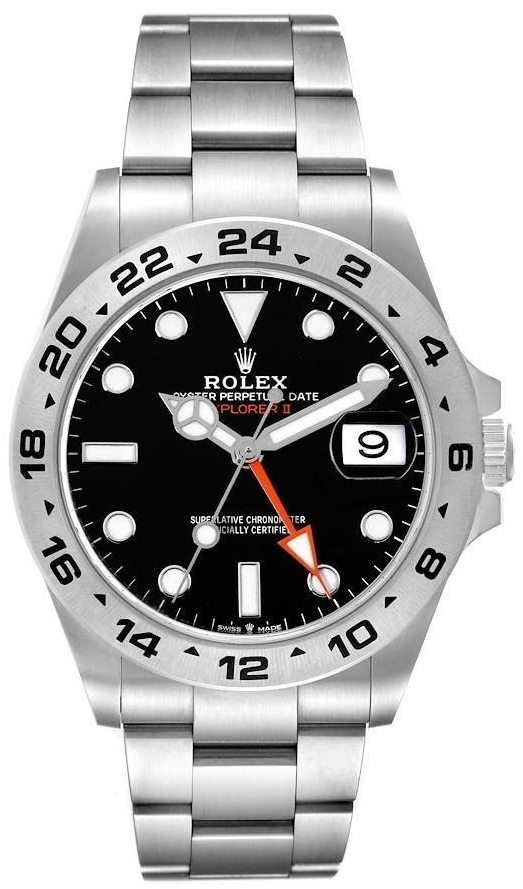 Rolex Miesten kello 226570-0002 Explorer Ii Musta/Teräs Ø42 mm