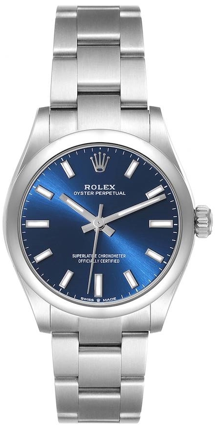 Rolex Naisten kello 277200-0003 Oyster Perpetual 31 Sininen/Teräs