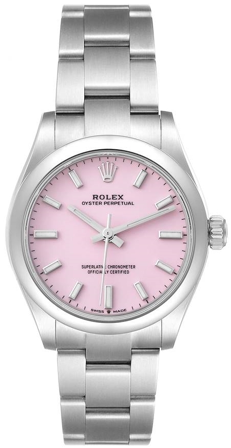 Rolex Naisten kello 277200-0004 Oyster Perpetual 31 Pinkki/Teräs