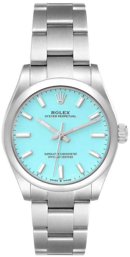 Rolex Naisten kello 277200-0007 Oyster Perpetual 31 Turkoosi/Teräs