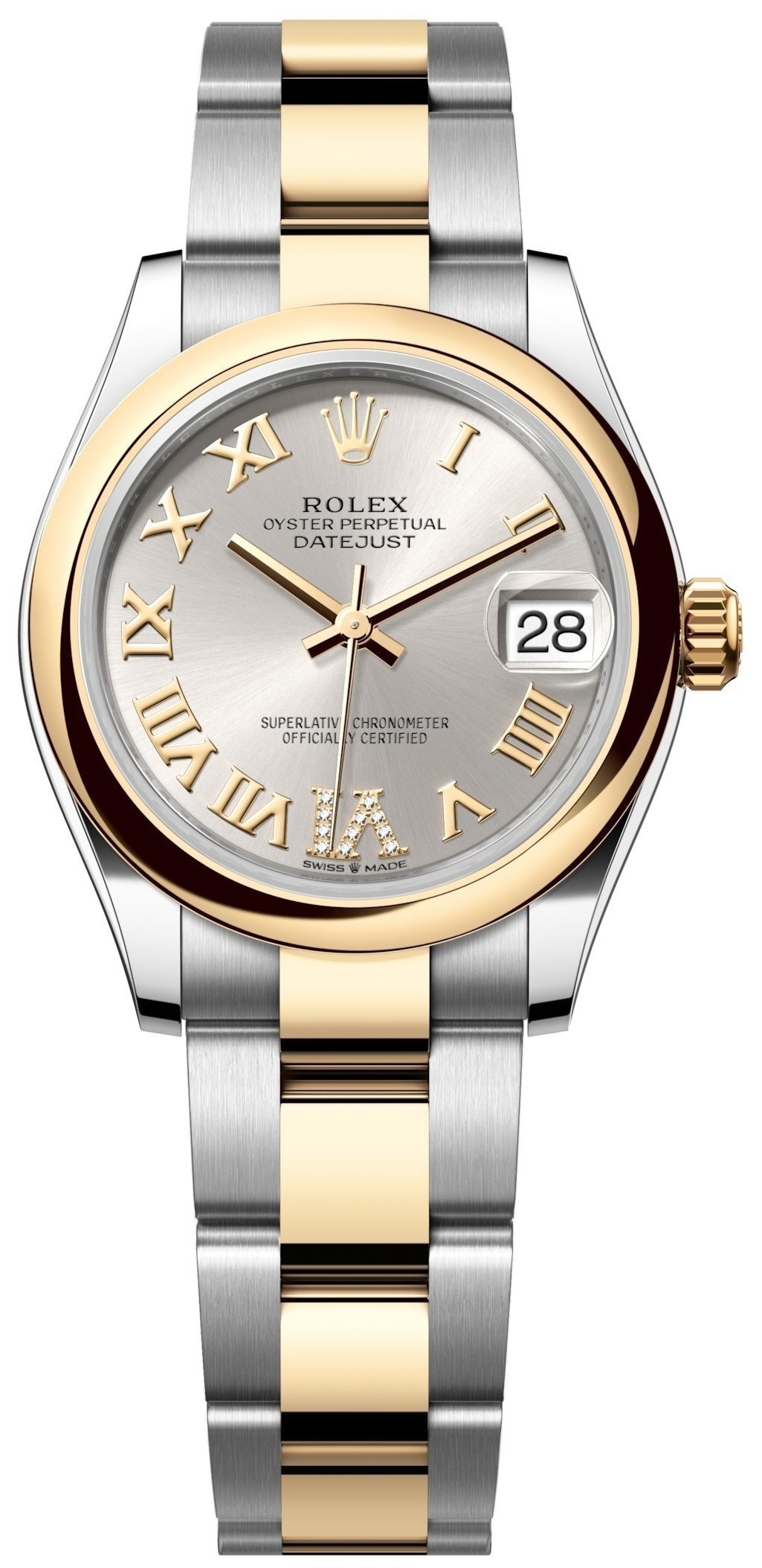 Rolex Naisten kello 278243-0003 Datejust 31 Hopea/Teräs Ø31 mm