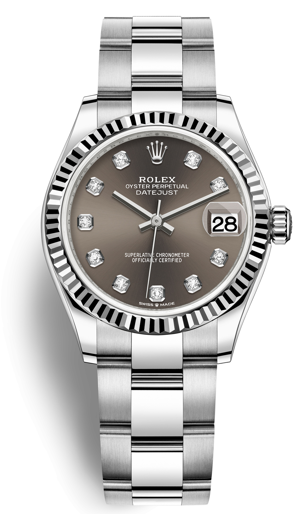 Rolex Naisten kello 278274-0007 Harmaa/Teräs Ø31 mm
