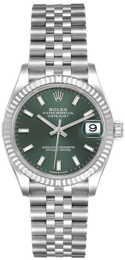 Rolex Naisten kello 278274-0018 Datejust 31 Vihreä/Teräs Ø31 mm