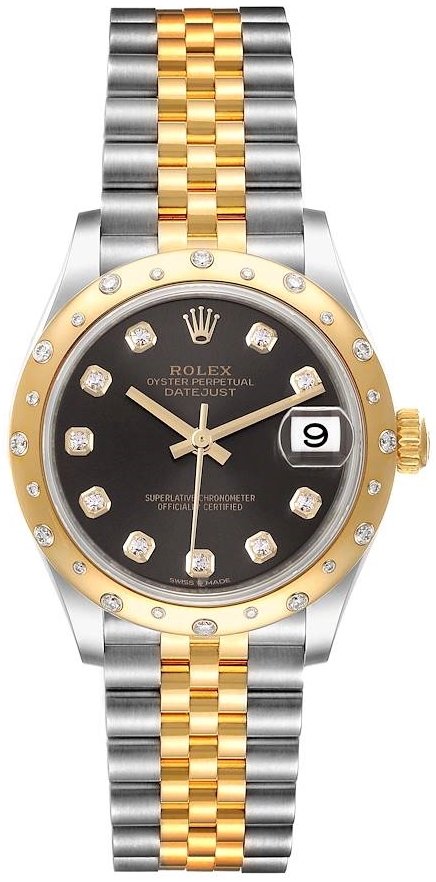 Rolex Naisten kello 278343RBR-0022 Datejust 31 Harmaa/18K keltakultaa