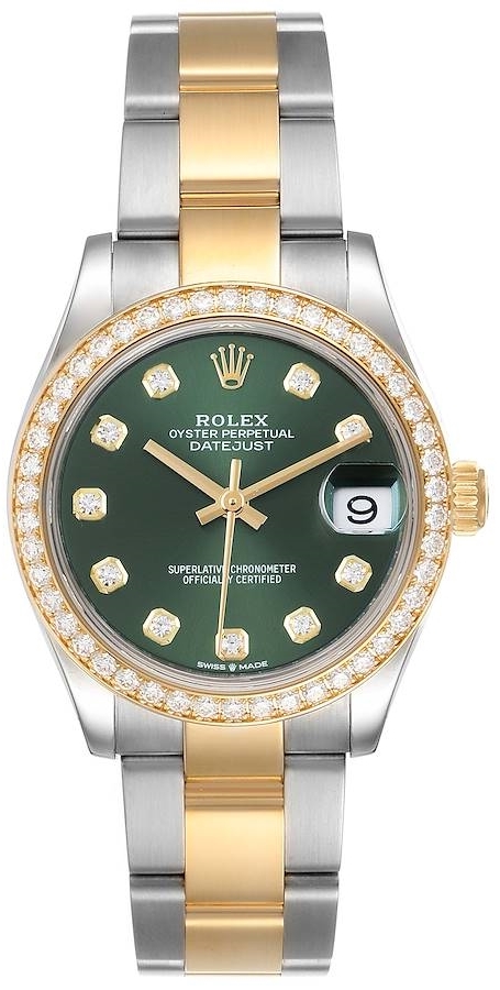 Rolex Naisten kello 278383RBR-0029 Datejust 31 Vihreä/18K