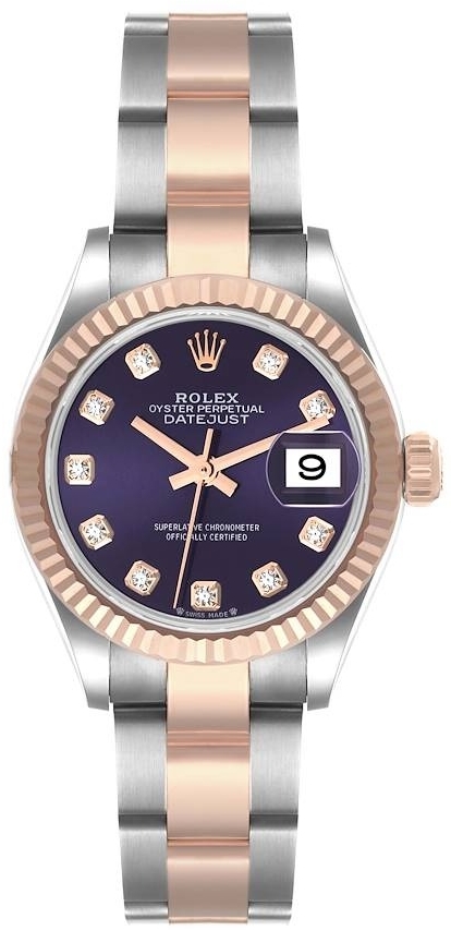 Rolex Naisten kello 279171-0016 Lady-Datejust 28 Violetti/Teräs Ø28