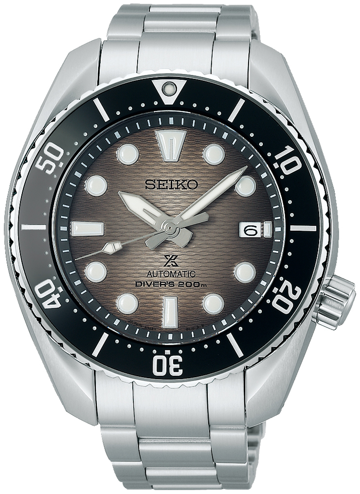 Seiko Miesten kello SPB323J1 Prospex Harmaa/Teräs Ø45 mm