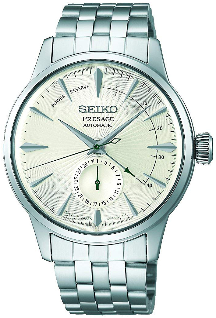 Seiko Presage Miesten kello SSA341J1 Hopea/Teräs Ø40.5 mm