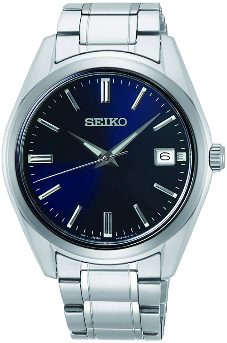 Seiko Miesten kello SUR309P1 Classic Sininen/Teräs Ø40.2 mm