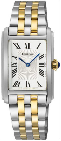 Seiko Naisten kello SWR087P1 Classic Hopea/Kullansävytetty teräs