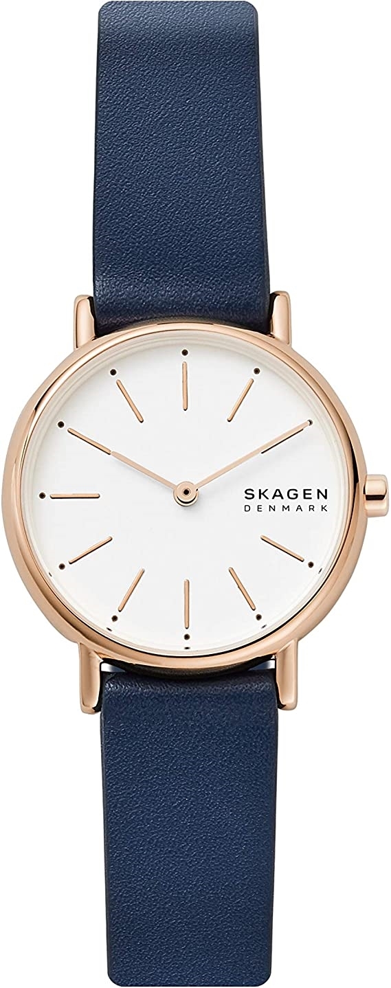 Skagen Naisten kello SKW2838 Signatur Valkoinen/Nahka Ø30 mm