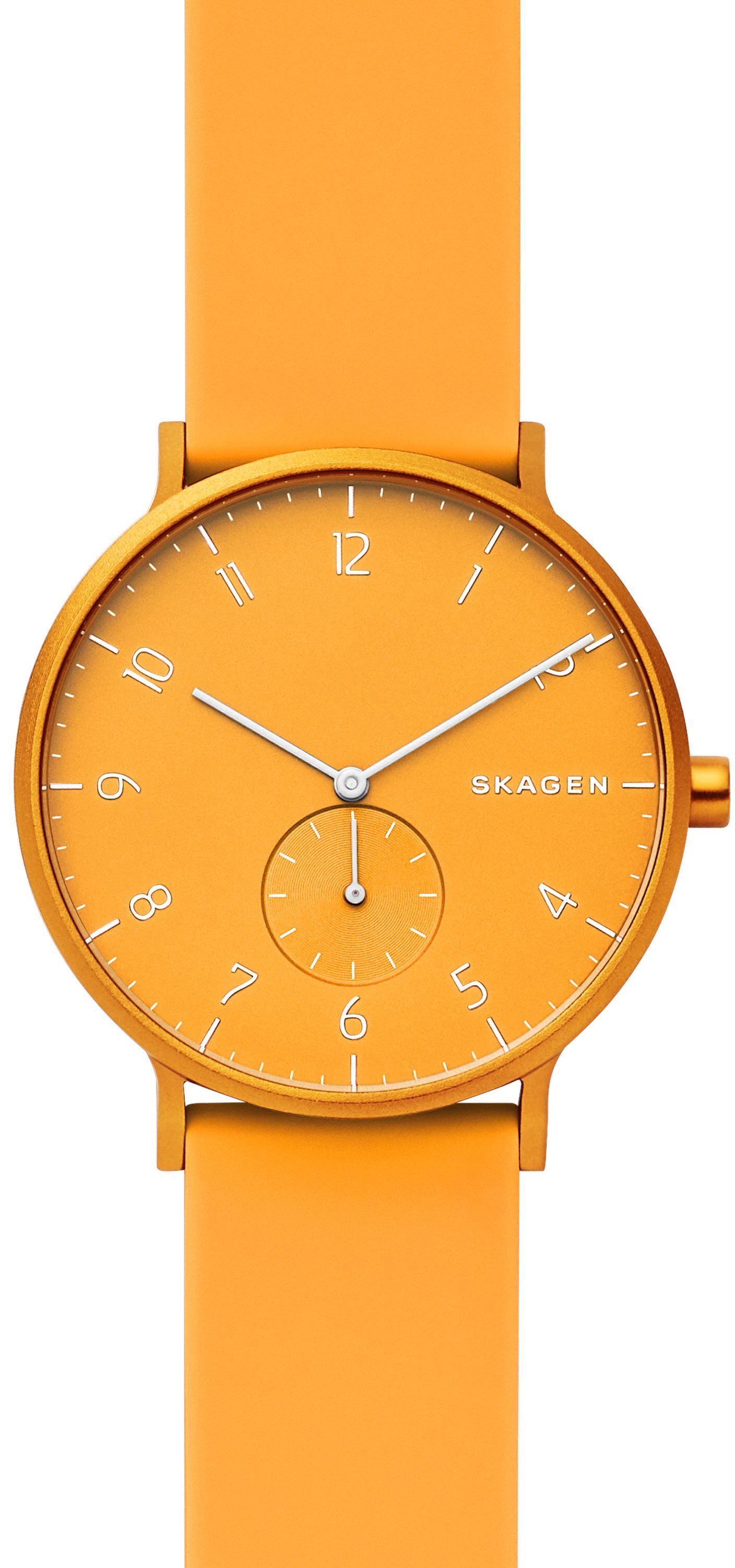 Skagen Aaren SKW6510 Keltainen/Kumi Ø41 mm