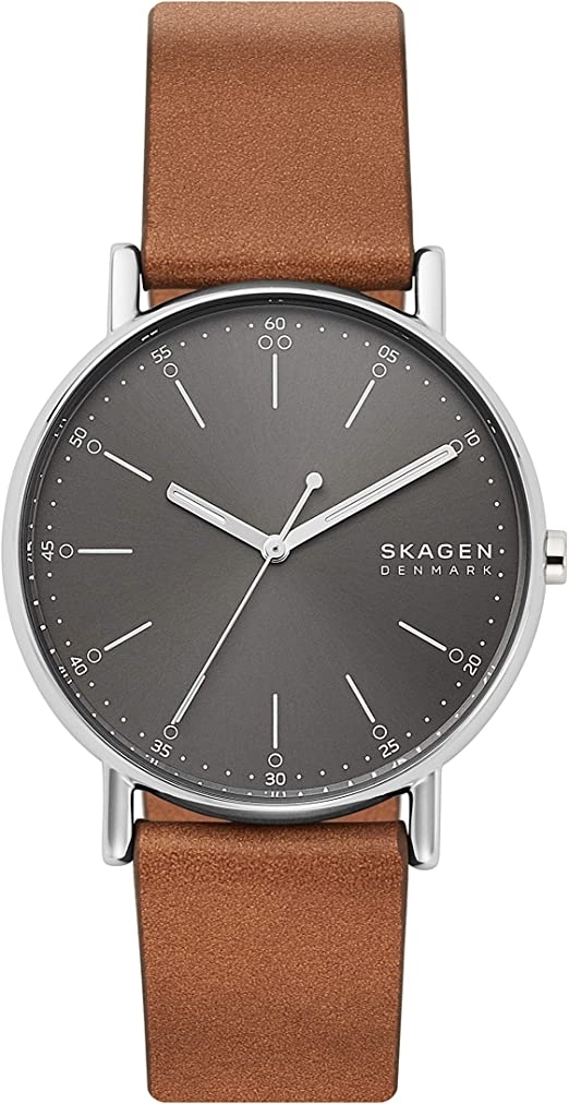 Skagen Miesten kello SKW6578 Signatur Harmaa/Nahka Ø40 mm