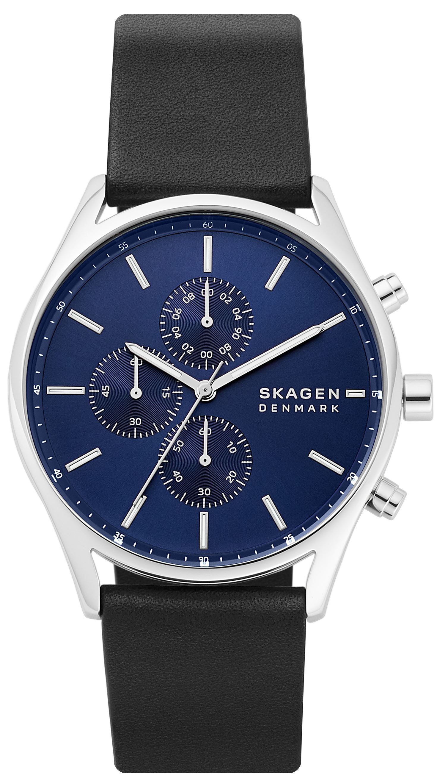 Skagen Miesten kello SKW6606 Holst Sininen/Nahka Ø42 mm