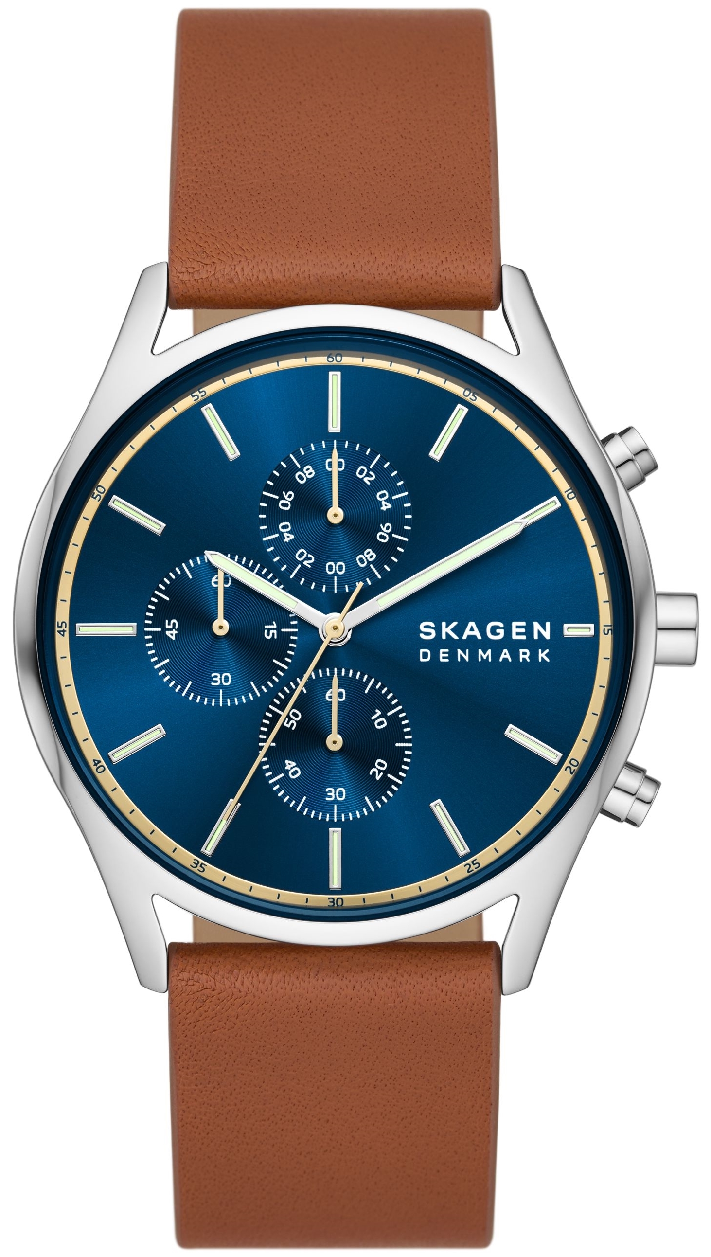 Skagen Miesten kello SKW6916 Holst Sininen/Nahka Ø42 mm